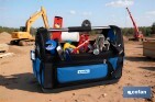 Open tote tool bag with external and internal pockets | Maximum load capacity of 20kg - Cofan