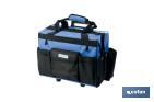 TROLLEY de ferramentas com vários bolsos e rodas resistentes | Dimensões: 45 x 24 x 42 cm - Cofan