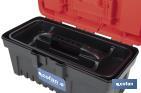 Caixa de ferramentas semi-profissional com fechos ABS | Disponível em vários tamanhos - Cofan