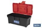 Caixa de ferramentas semi-profissional com fechos ABS | Disponível em vários tamanhos - Cofan