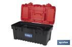Caixa de ferramentas semi-profissional com fechos ABS | Disponível em vários tamanhos - Cofan