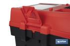 Caixa de ferramentas semi-profissional com fechos ABS | Disponível em vários tamanhos - Cofan