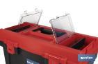 Caixa de ferramentas semi-profissional com fechos ABS | Disponível em vários tamanhos - Cofan