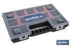 ORGANISER CASE WITH COMPARTMENTS FOR SMALL PARTS | AVAILABLE IN THREE DIFFERENT SIZES