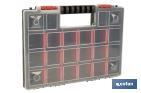 Organiser case with compartments for small parts | Available in three different sizes - Cofan