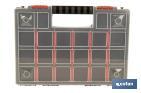 Organiser case with compartments for small parts | Available in three different sizes - Cofan