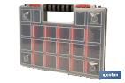 Organiser case with compartments for small parts | Available in three different sizes - Cofan