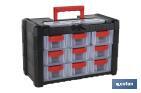 Armoire à 9 tiroirs pour l'organisation d'outils et de petites pièces | Deux dimensions différentes - Cofan