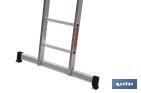 Aluminium ladder 1 step EN 131 - Cofan