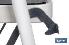 Escalera plegable para uso doméstico | Con 2 o 3 peldaños | Fabricada en acero - Cofan