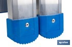 Escada Plus Multifunções fabricada em Alumínio | Com diferentes medidas e degraus | Norma EN 131 e 150 kg. - Cofan