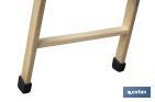 Escaleras de Madera Dobles de Alta Resistencia | Diferentes tamaños y alturas | Seguridad garantizada - Cofan