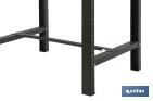 Table de travail en acier | Convient pour atelier et garage | Couleur anthracite | Dimensions : 120 x 73 cm - Cofan