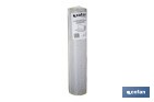 Rollo de suelo de caucho | Diseño de círculos | Antideslizante | 10 m de largo, 3 mm de grosor | Disponible en diferentes anchos - Cofan