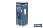 Tournevis court réversible Phillips PH 2 et plat | Dimensions de longueur de 38 et 100 mm | Tige de Ø6mm - Cofan