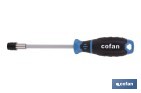 DESTORNILLADOR RÍGIDO PARA PUNTAS DE 1/4" MODELO GRIPFORCE| CAMBIO RÁPIDO DE PUNTAS Y MANGO ANTIDESLIZANTE
