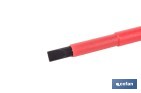 Destornillador plano aislado modelo Gripforce | Conforme a IEC 60900 y GS | Disponible en diferentes tamaños - Cofan