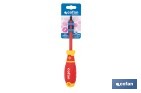 Destornillador pozidrive de electricista 1000 V aislado modelo GripForce - Cofan