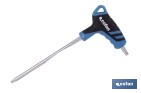 DESTORNILLADOR TORX CON MANGO EN T GRIPFORCE | DOBLE PUNTA Y MANGO ANTIDESLIZANTE | DISPONIBLE EN DIFERENTES TAMAÑOS