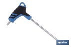 Destornillador Torx con mango en T Gripforce | Doble punta y mango antideslizante | Disponible en diferentes tamaños - Cofan