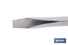 Destornillador plano de impacto Gripforce | Cabeza de golpeo y mango antideslizante | Disponible en diferentes tamaños - Cofan