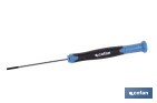 Destornillador plano de alta precisión modelo Gripforce | Punta magnética y mango antideslizante | Disponible en diferentes tamaños - Cofan