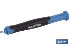 Destornillador Pozidriv de alta precisión modelo Gripforce | Punta magnética y mango antideslizante | Disponible en diferentes longitudes de varilla - Cofan