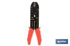Alicates de Crimpar | Para terminales aislados | Longitud 200 mm - Cofan