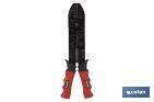 CRIMPING TOOL | FOR INSULATED AND TINNED TERMINALS | LENGTH: 220MM