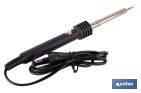 SOLDADOR DE ESTAÑO CILÍNDRICO DE 230 V CON PUNTA LATÓN. POTENCIA 30 W O 60 W