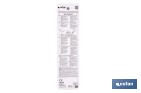 Soldador de estaño cilíndrico de 230 V con punta latón. Potencia 30 W o 60 W - Cofan