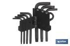 Set of torx keys | 6 pieces | Content: T10, T15, T20, T25, T27, T30 - Cofan