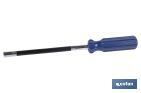 SCREWDRIVER WITH FLEXIBLE SHAFT FOR SW7 CLAMPS | SIZE: 28 X 3CM | MATERIAL: IRON WRH62A