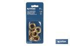 Kit of 12 eyelets | Available diameters in 10-12mm | Suitable for assemblies - Cofan