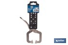 Pinze a scatto con ganasce a forma di C | Non basculanti | Lunghezza: 11” - Cofan