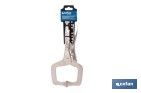 Pinze a scatto con ganasce a forma di C | Non basculanti | Lunghezza: 11” - Cofan