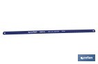 HAND SAW BLADE CASE | BI-METAL 24TPI | 100 UNITS | RESISTANT TO WEAR | SIZE: 300 X 13 X 0.65MM
