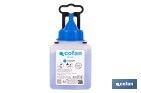 Flacon de poudre bleue de traçage | Pour cordeau | Capacité : 100, 250, 500 ou 1000 - Cofan