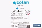 Flacon de poudre bleue de traçage | Pour cordeau | Capacité : 100, 250, 500 ou 1000 - Cofan