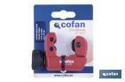 Mini pipe cutter, Zamak Model | Available in two diameters | Instant Change System (ICS) - Cofan