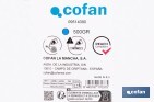 Flacon de poudre bleue de traçage | Pour cordeau | Capacité : 100, 250, 500 ou 1000 - Cofan