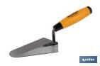 FORGED ROUND TIP TROWEL, MADRID MODEL | AVAILABLE IN VARIOUS LENGTHS | SUITABLE FOR CONSTRUCTION INDUSTRY | RUBBER HANDLE