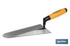 Forged gauging trowel, Portugal Model | Available in various lengths | Suitable for construction industry | Rubber handle - Cofan