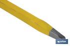 Point head chisel with hex shank | With protective handle | Available in various sizes | Steel - Cofan