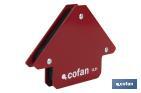 Magnetic welding holder | Size: 85 x 85cm | Available angles in 45°, 90° and 135° - Cofan