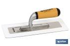 LLANA PROFLEX DE POLICARBONATO Y ACERO INOXIDABLE Y ALUMINIO | MANGO BICOMPONENTE | CON MEDIDAS 280 X 115 X 1,5 MM