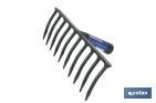 Garden rake forged in special steel | Handle not included | Available in 18 tines - Cofan