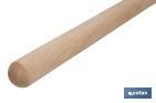 Mango de repuesto para vineta | Material: madera | Ideal para agricultura y jardinería | Medidas: 50 x Ø2,6 cm - Cofan