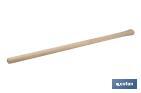 Mango de repuesto para maza cuña | Material: madera | Ideal para cortar madera dura | Medidas: 90 cm - Cofan