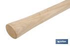 Mango de repuesto para maza cuña | Material: madera | Ideal para cortar madera dura | Medidas: 90 cm - Cofan